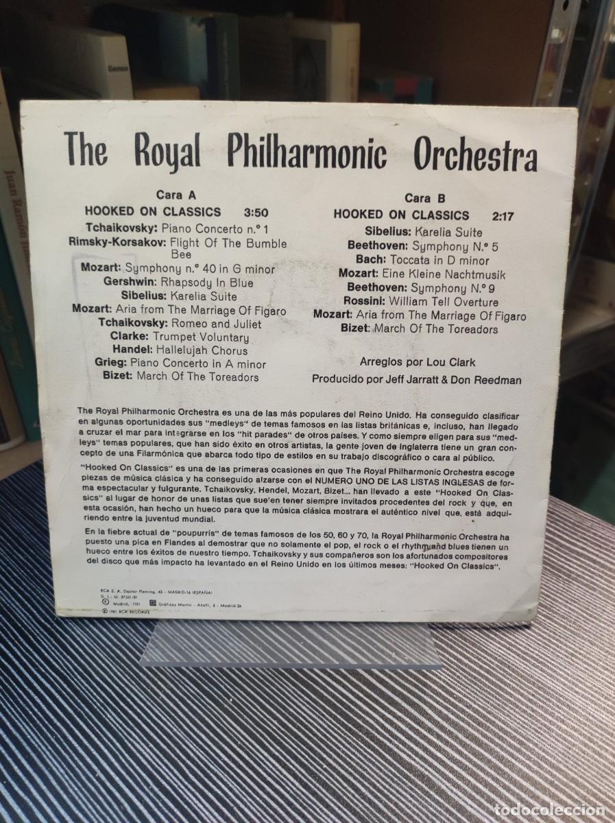 Discos de vinilo: THE ROYAL PHILHARMONIC ORCHESTRA HOOKED ON CLASSICS RCA - Foto 2
