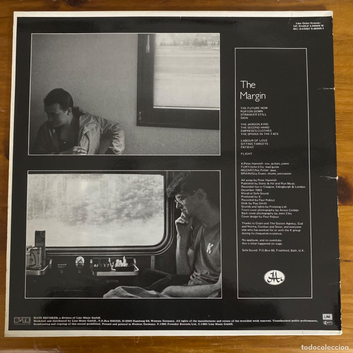 Discos de vinilo: PETER HAMMILL AND THE K GROUP THE MARGIN DOBLE LIVE - Foto 2