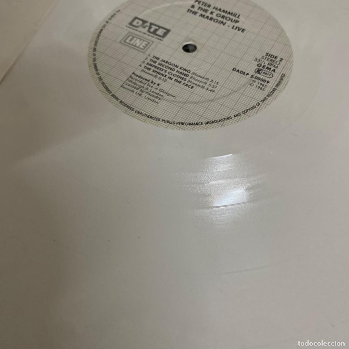 Discos de vinilo: PETER HAMMILL AND THE K GROUP THE MARGIN DOBLE LIVE - Foto 3