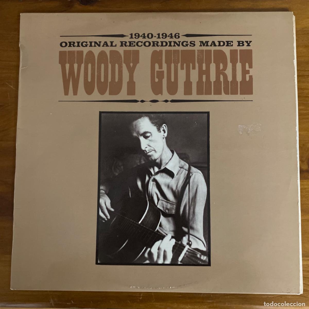 Discos de vinilo: WOODY GUTHRIE ORIGINAL RECORDINGS - Foto 1