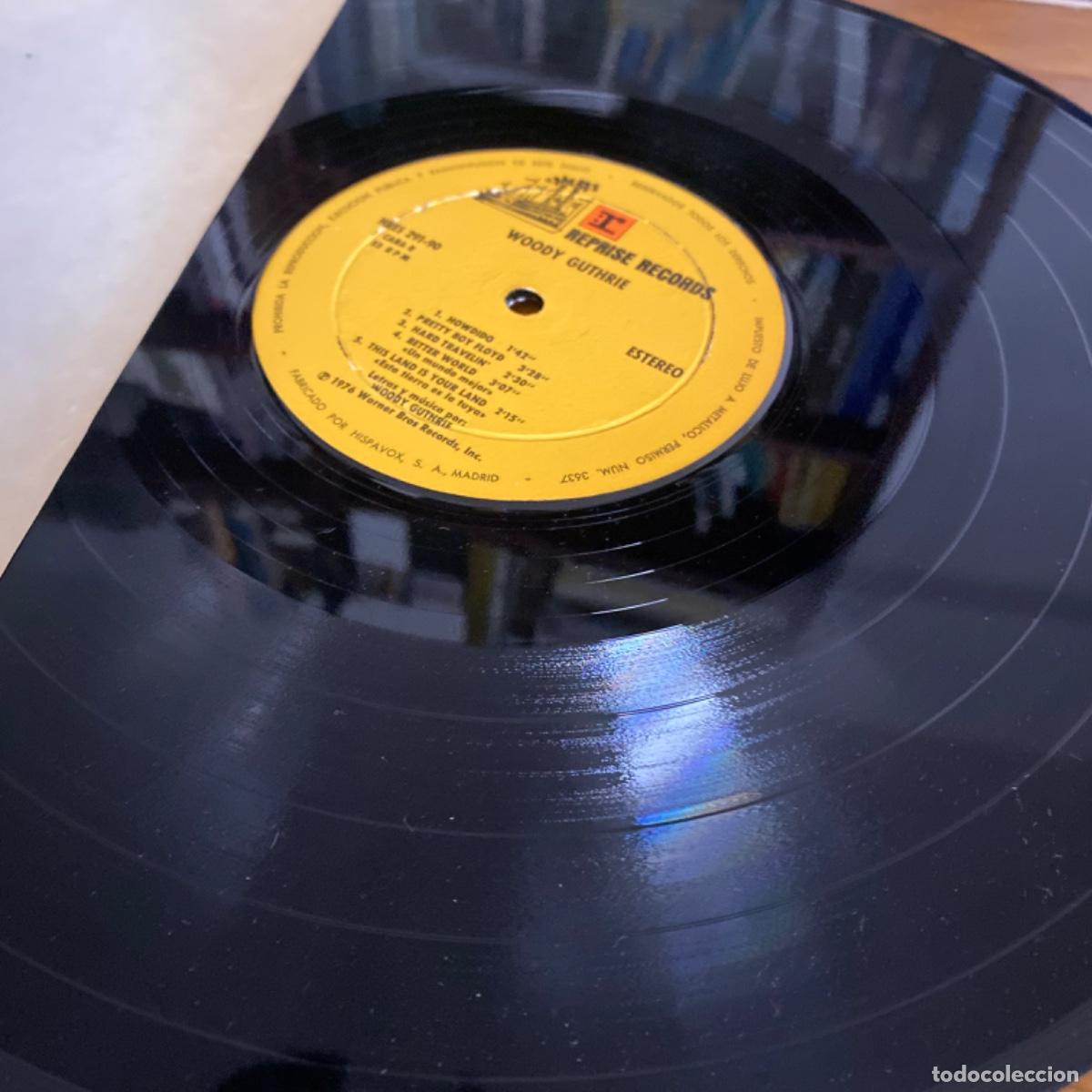 Discos de vinilo: WOODY GUTHRIE ORIGINAL RECORDINGS - Foto 2