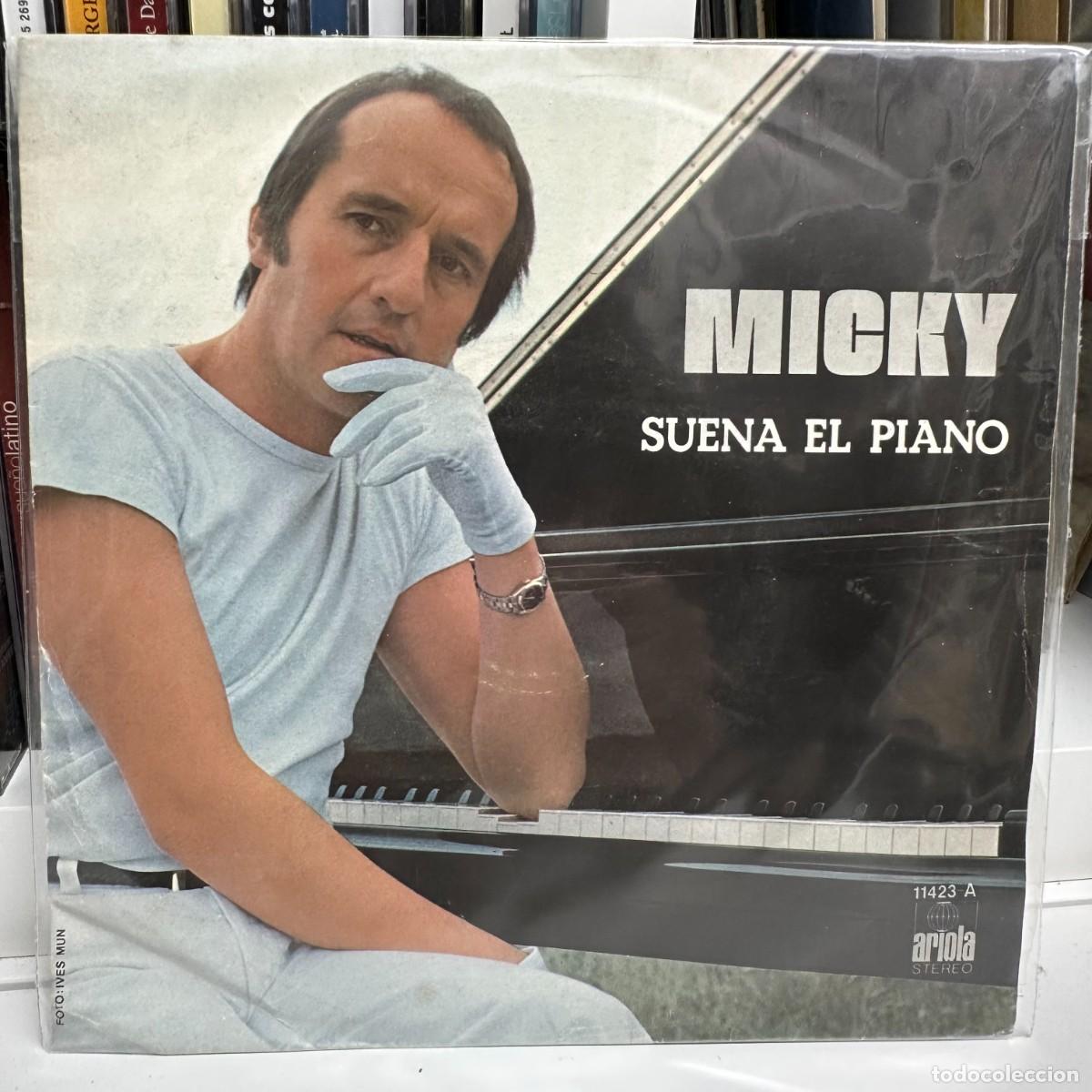Discos de vinilo: Micky - Suena El Piano (7&rdquo;, Single) - Foto 1