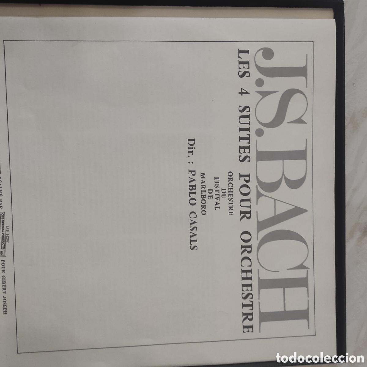 Discos de vinilo: Les 4 Suites Pour Orchestre - Foto 4