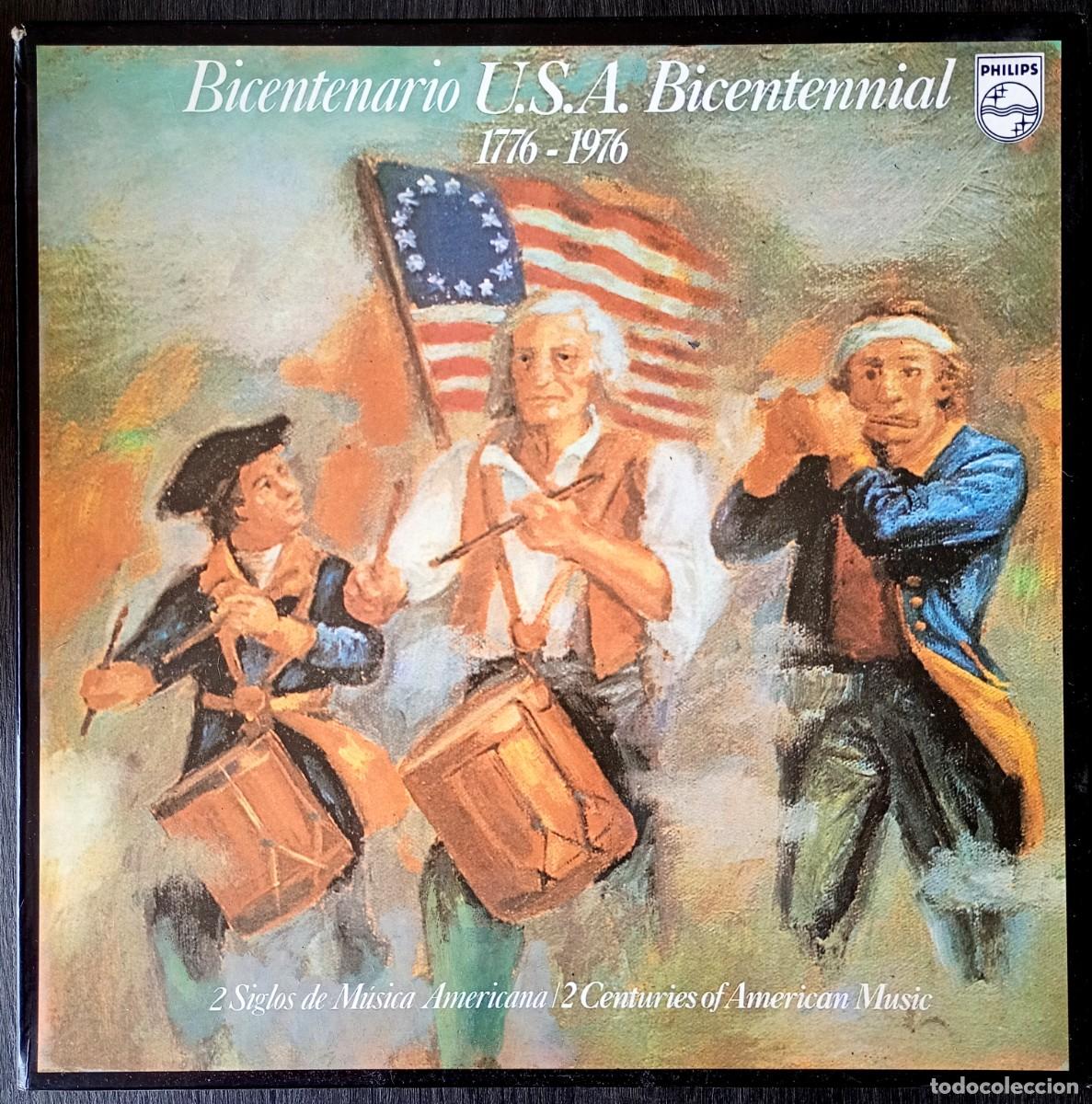 Discos de vinilo: Bicentenario U.S.A. Bicentennial 1776-1876 - Foto 1