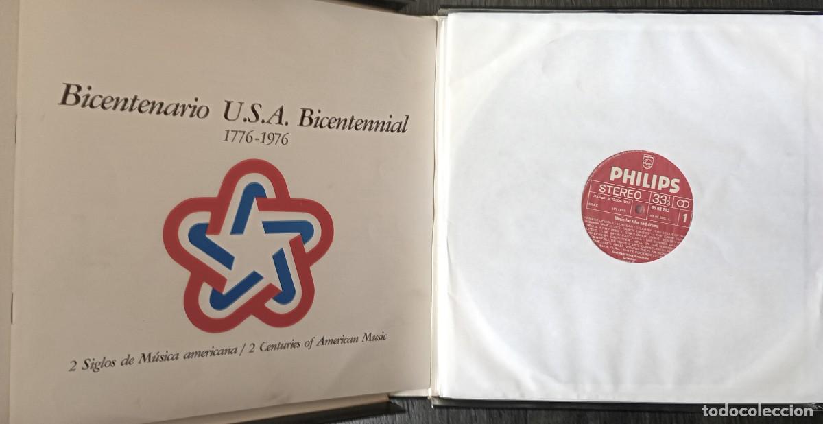 Discos de vinilo: Bicentenario U.S.A. Bicentennial 1776-1876 - Foto 3