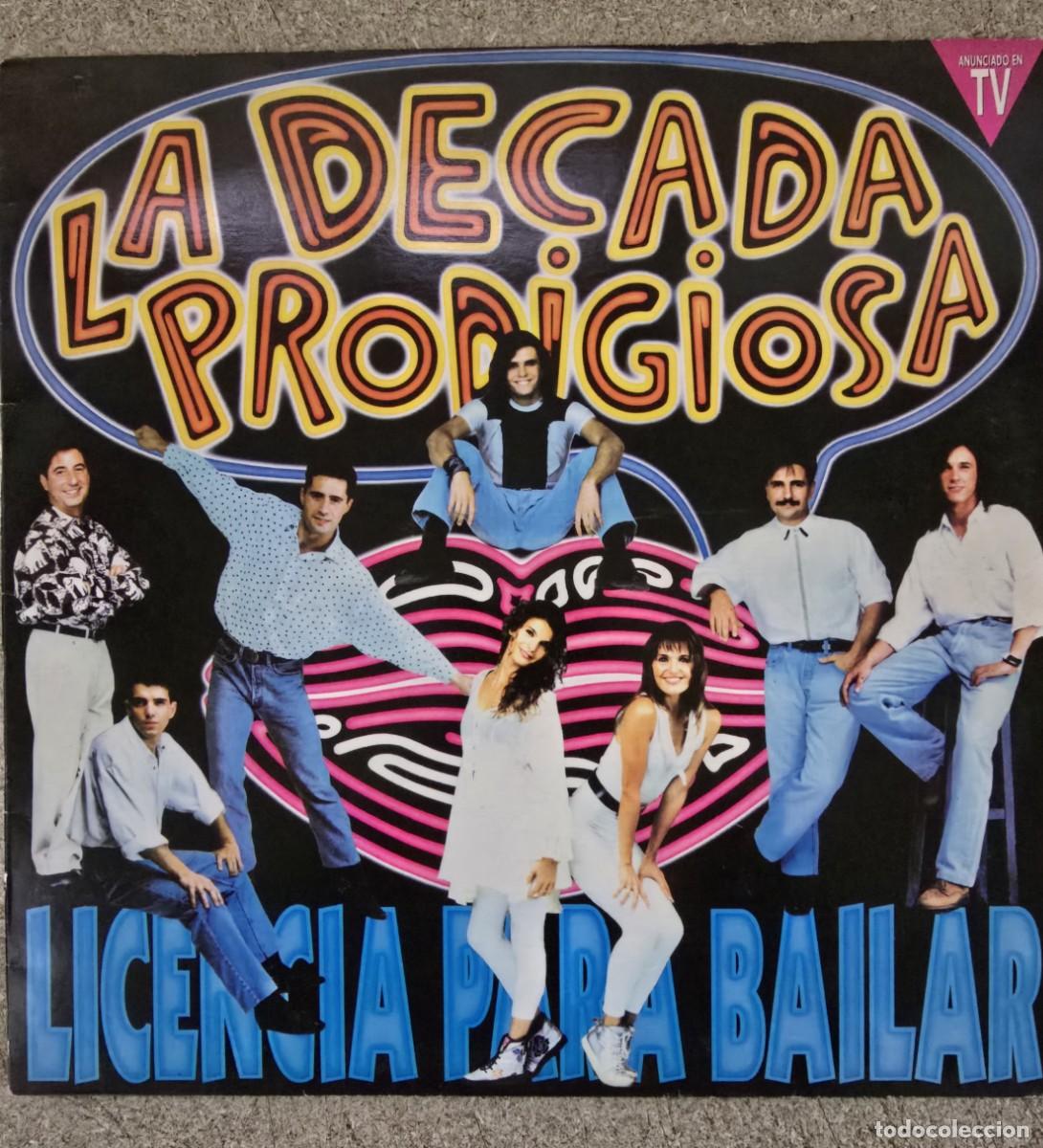 Discos de vinilo: Disco LP La Decada Prodigiosa.Licencia para Bailar - Foto 1