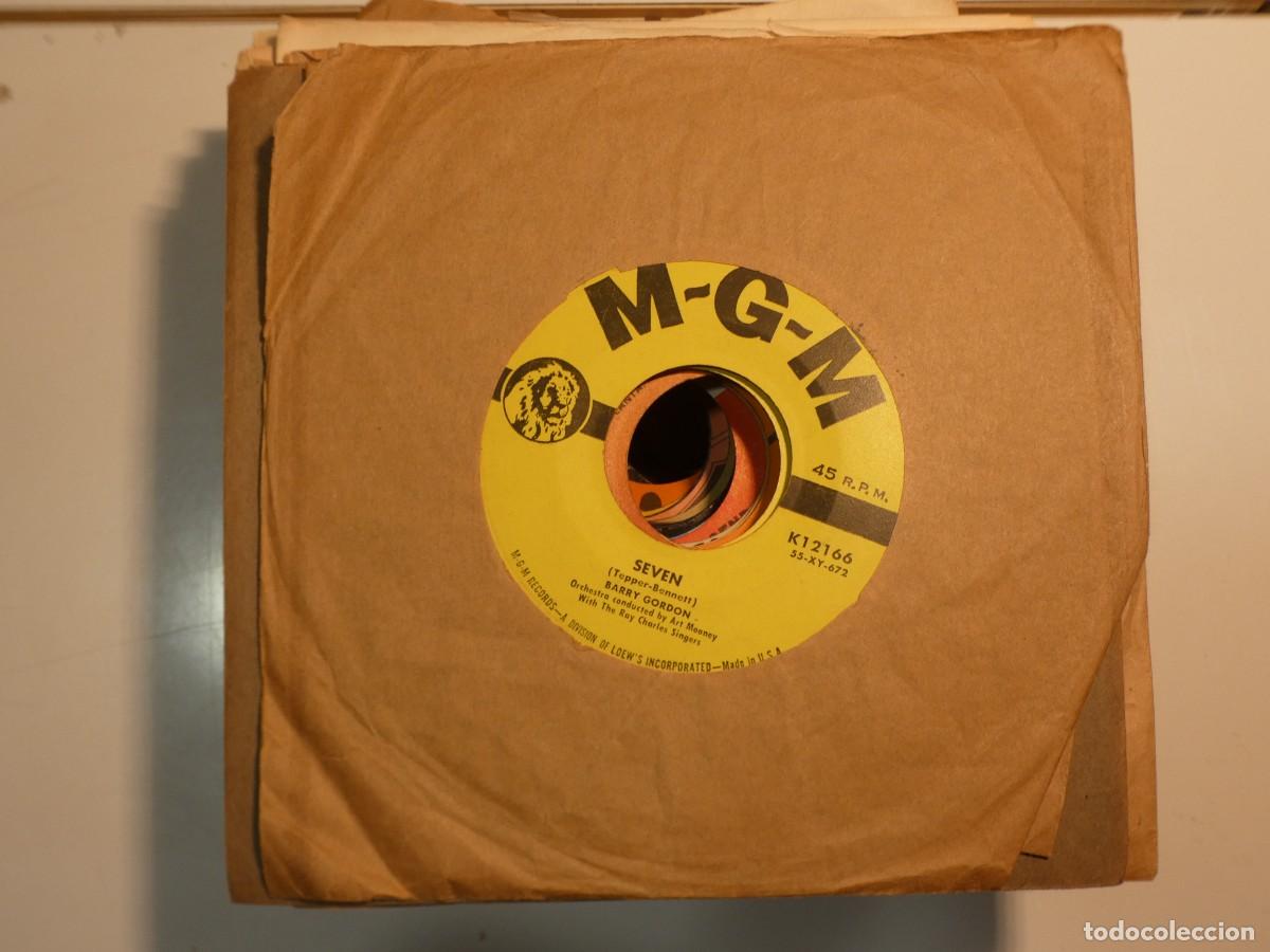 Discos de vinil: ARKANSAS1980 LOTT412 DISCO 7&rdquo; ESTADO ACEPTABLE USO EVIDENTE USA ANTIGUO SEVEN BARRY GORDON