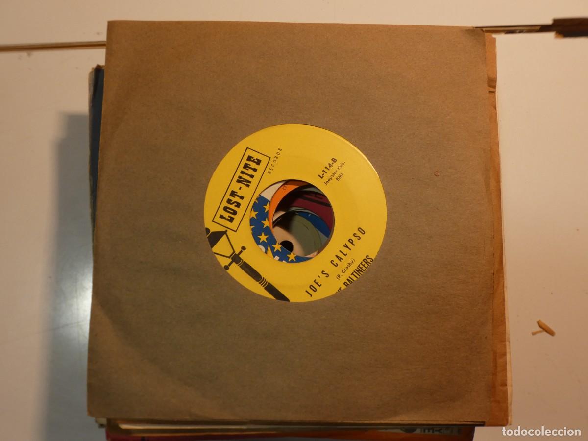 Vinyl records: ARKANSAS1980 LOTT412 DISCO 7&rdquo; ESTADO ACEPTABLE USO EVIDENTE USA ANTIGUO JOE'S CALYPSO THE BALTINEERS