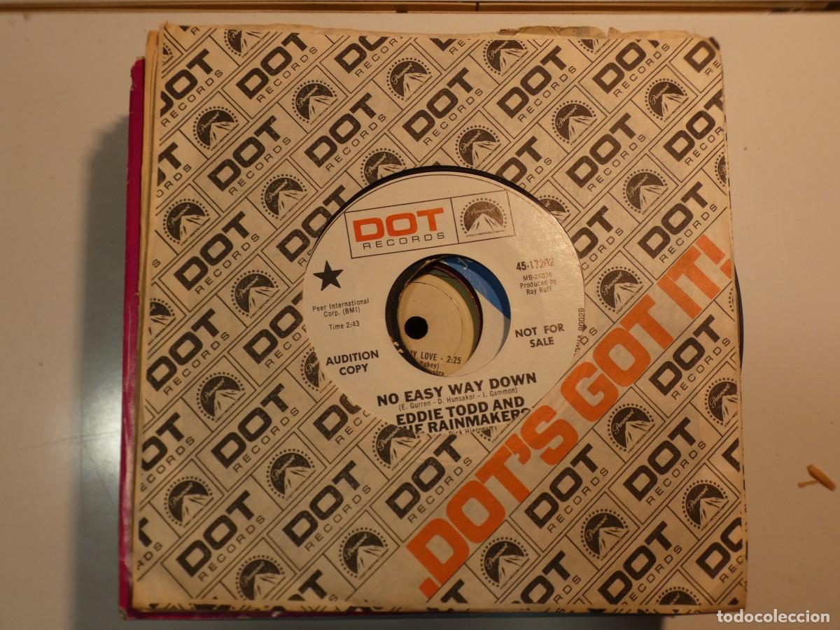 Vinyl records: ARKANSAS1980 LOTT412 DISCO 7&rdquo; ESTADO ACEPTABLE USO EVIDENTE USA ANTIGUO EDDIE TODD & THE RAINMAKERS