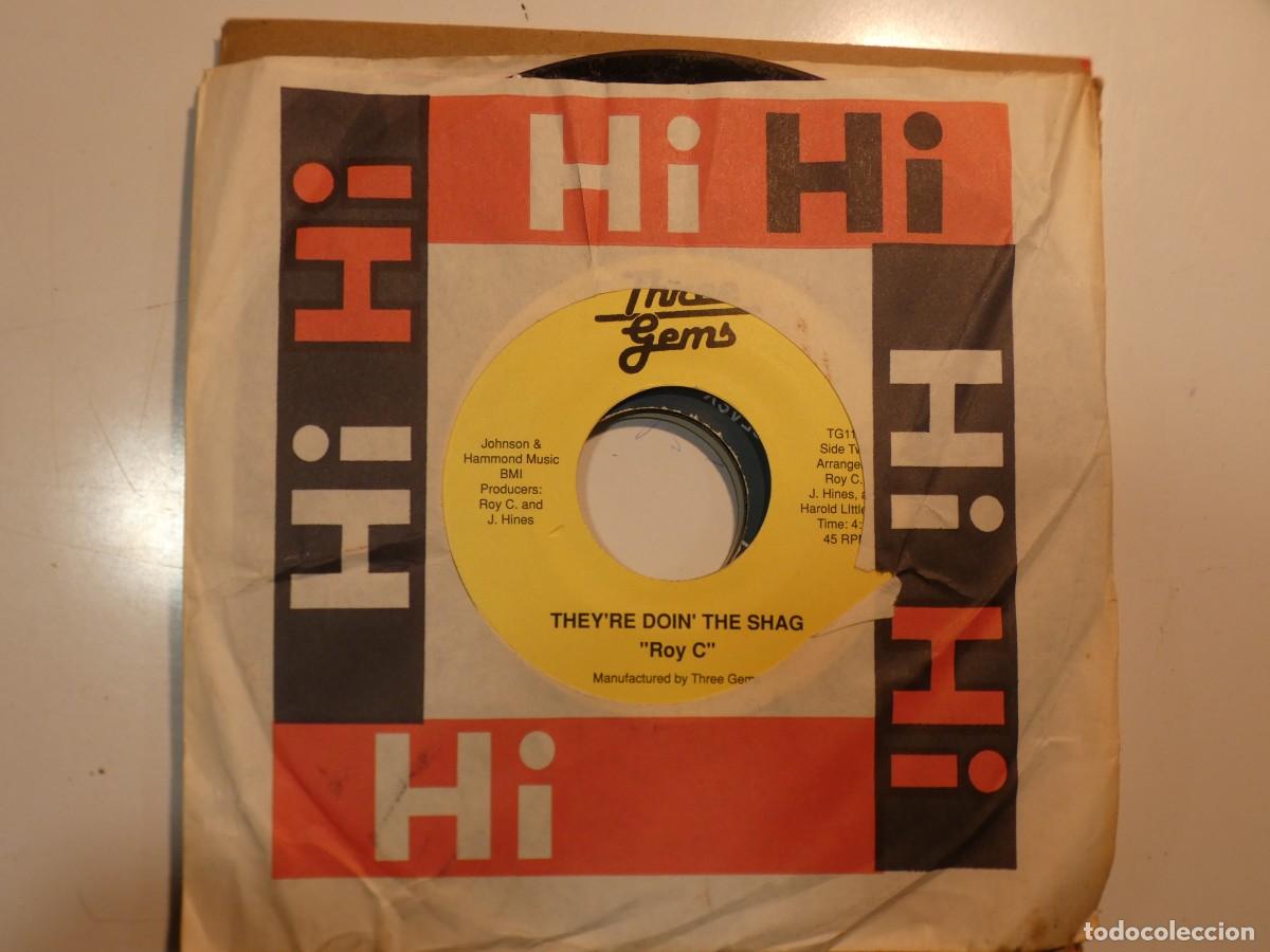 Vinyl records: ARKANSAS1980 LOTT412 DISCO 7&rdquo; ESTADO ACEPTABLE USO EVIDENTE USA ANTIGUO ROY C THEY'RE DOING THE SHAG