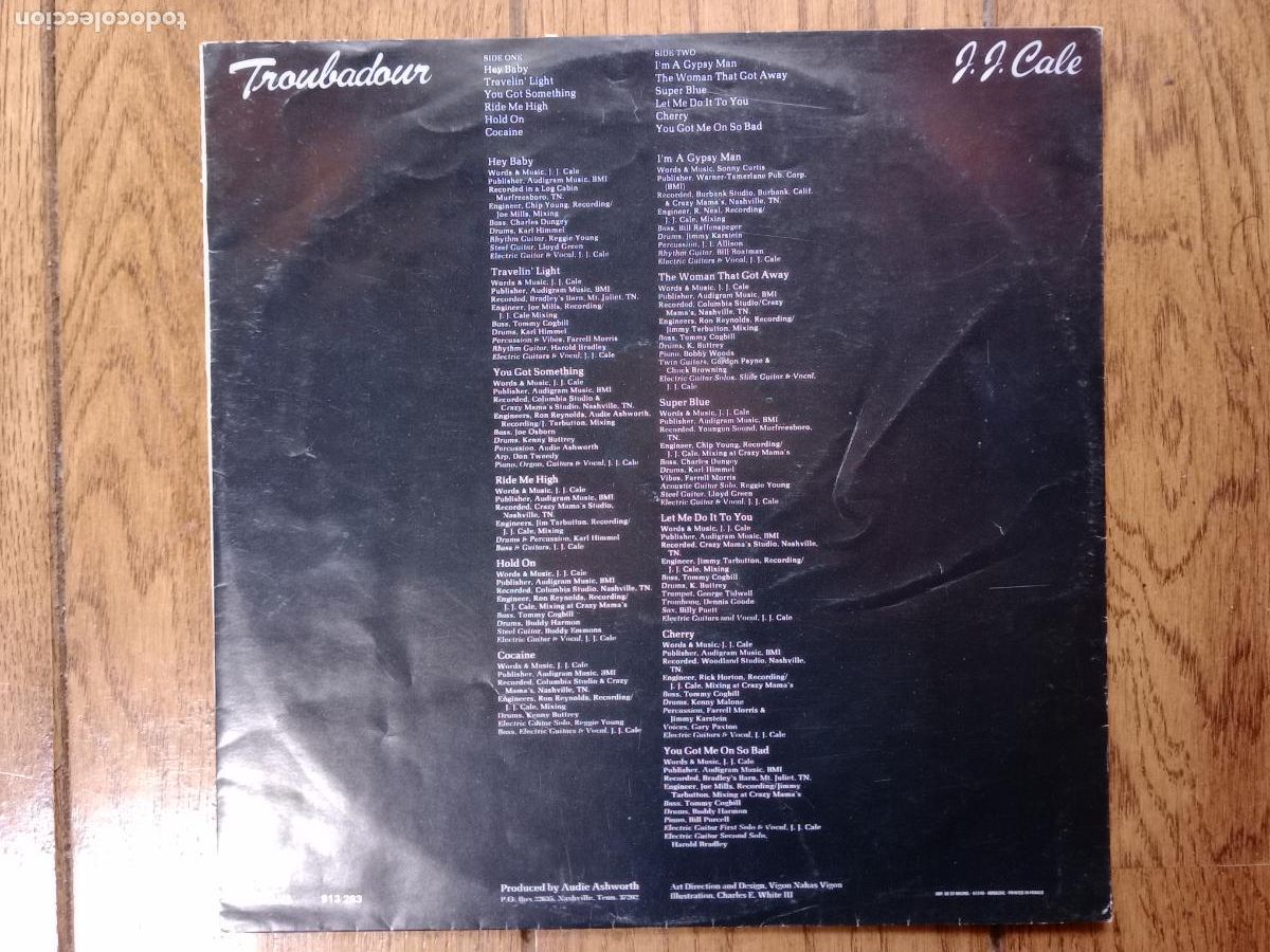 Discos de vinilo: J.J. Cale - troubadour - Foto 3