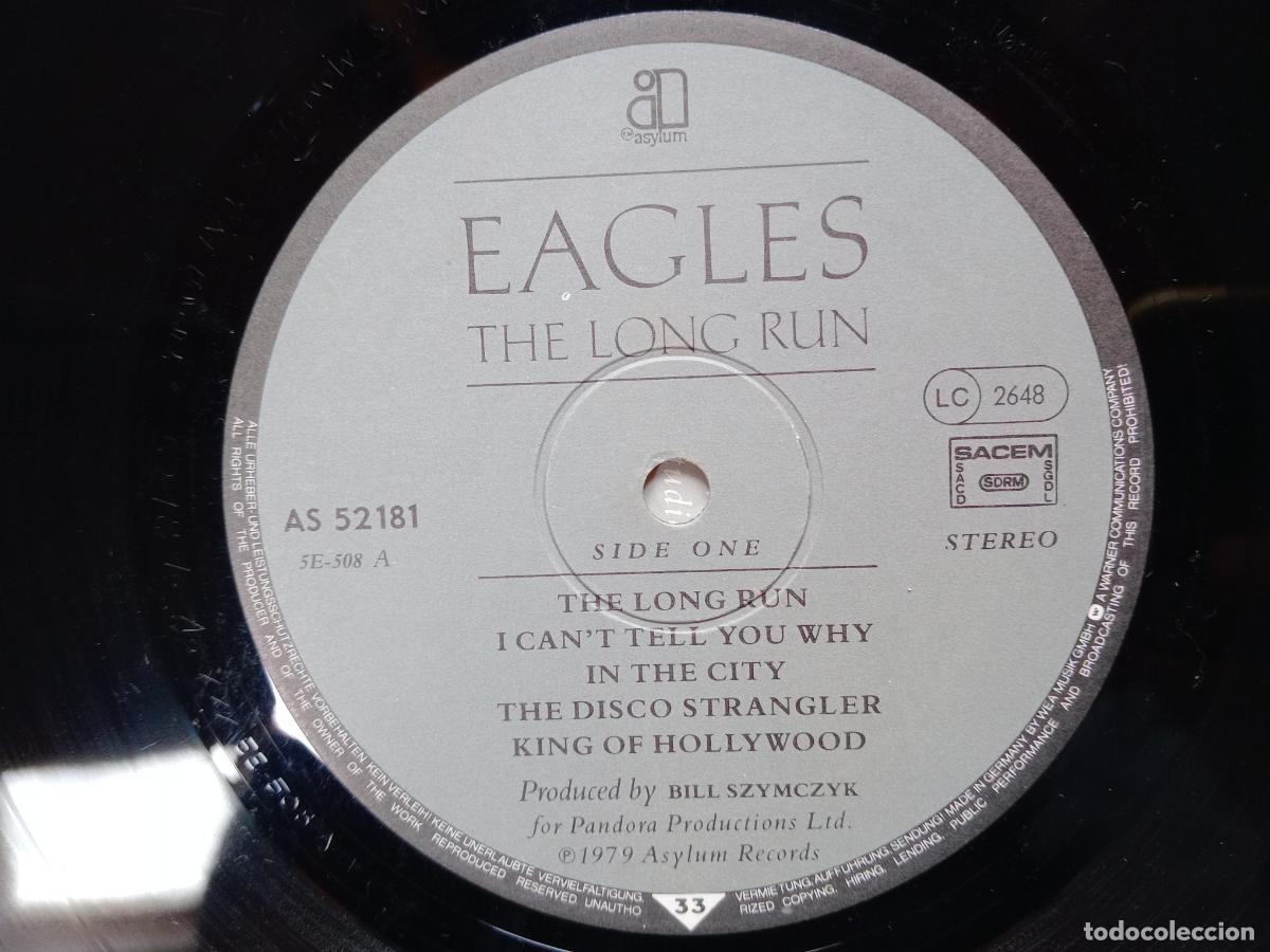 Discos de vinilo: Eagles - the long run - Foto 6