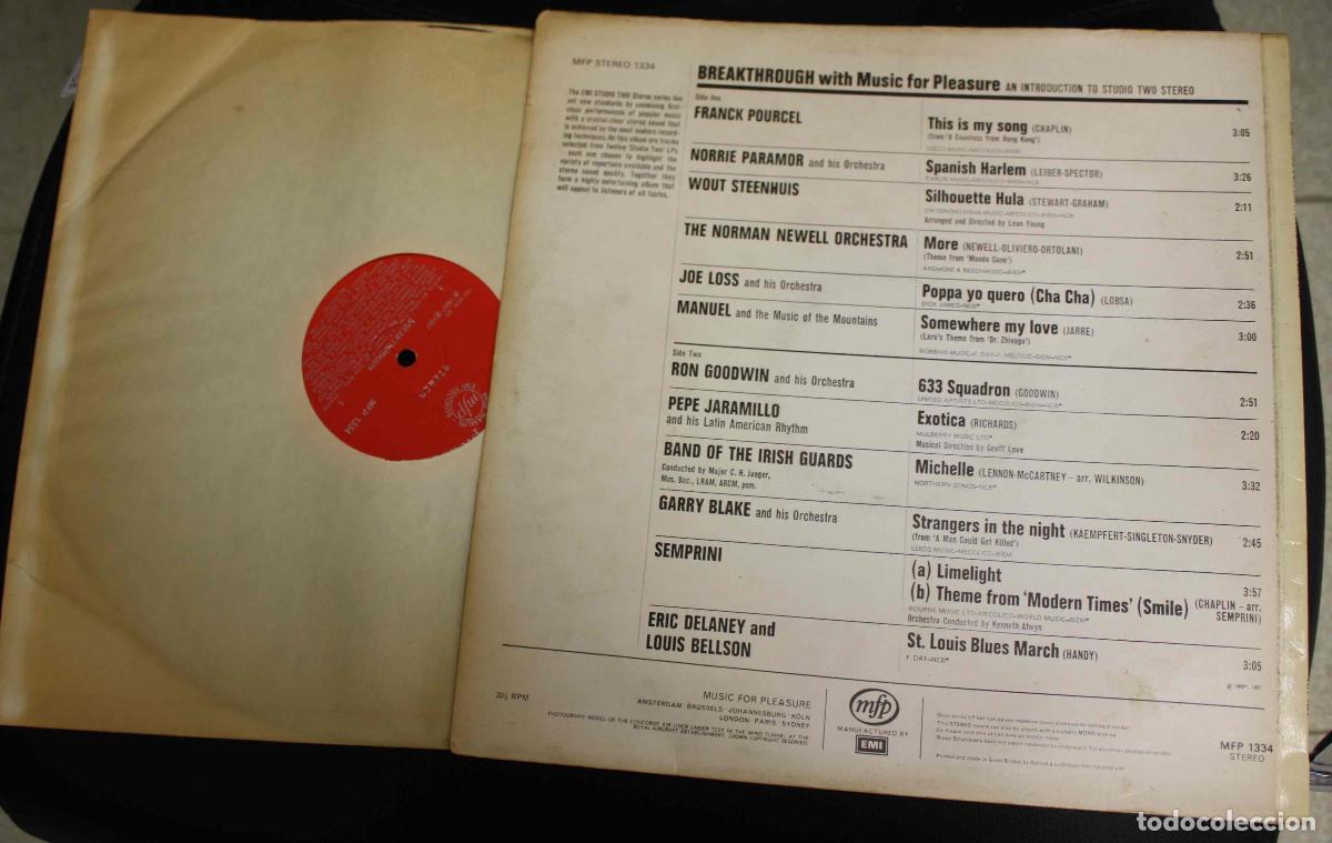 Discos de vinilo: LP BREAK-THROUGH. MFP, 1967 - Foto 2