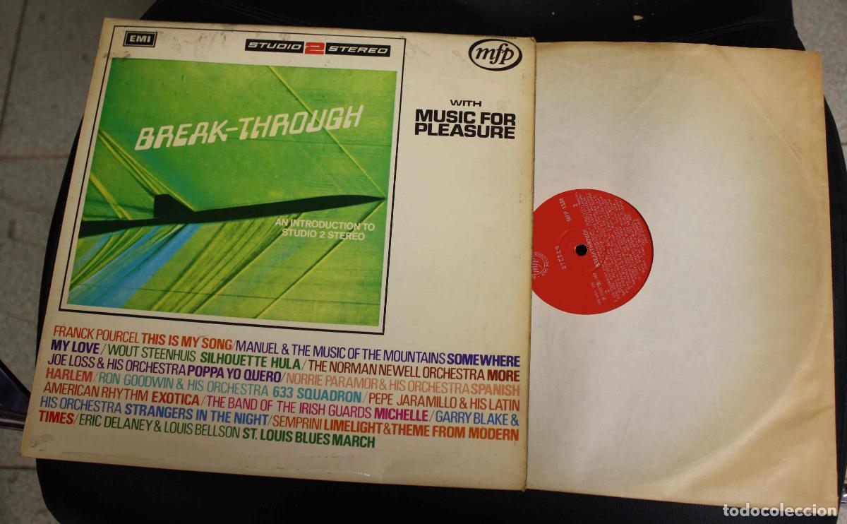Discos de vinilo: LP BREAK-THROUGH. MFP, 1967 - Foto 1