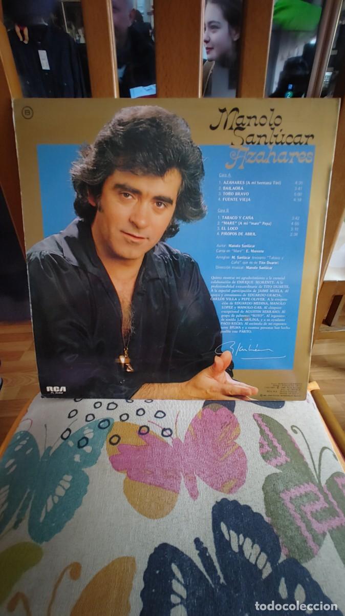 Discos de vinilo: MANOLO SANLUCAR-LP AZAHARES - Foto 2