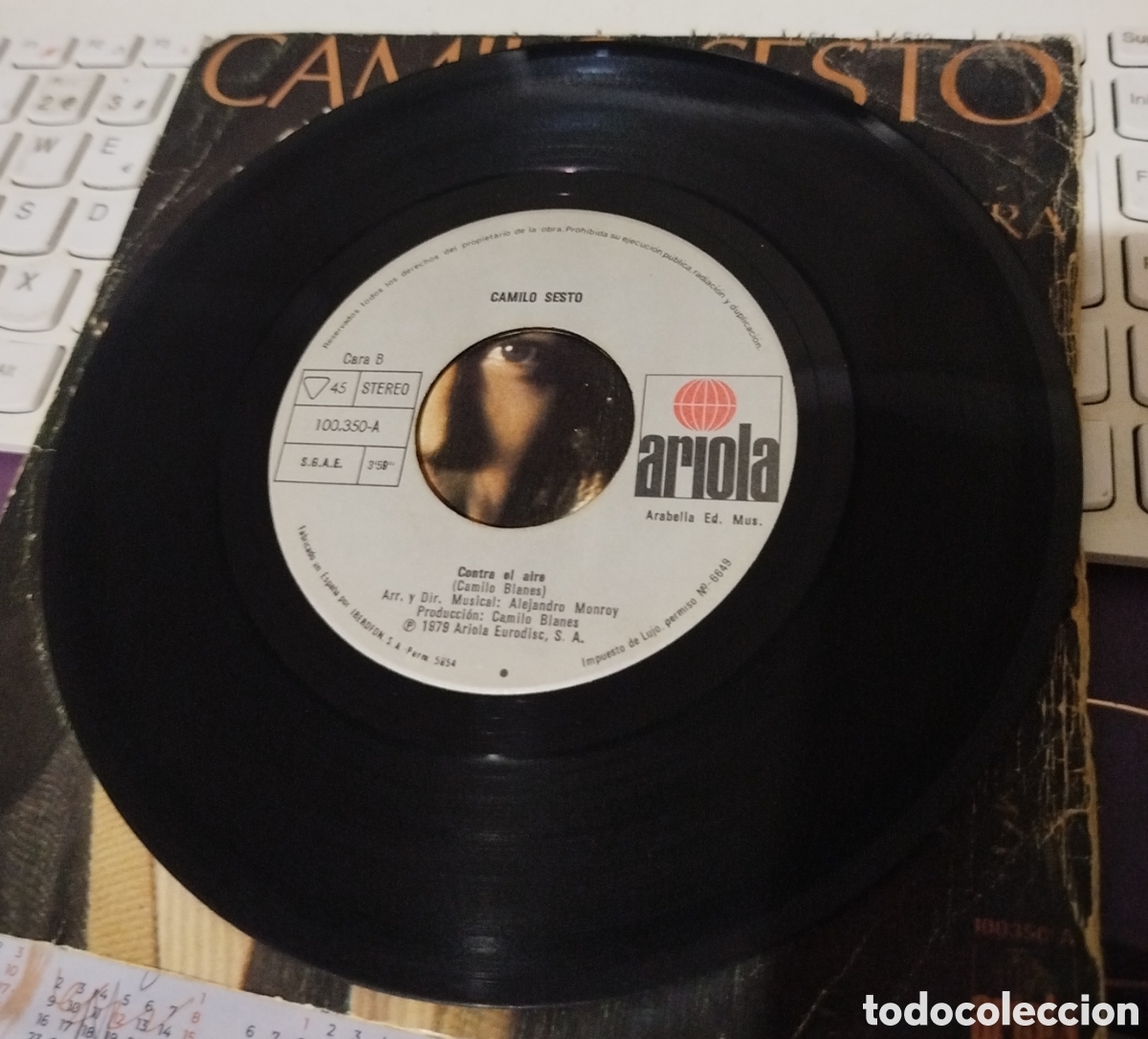 Discos de vinilo: Camilo Sesto - Quien ser&aacute; - Foto 2