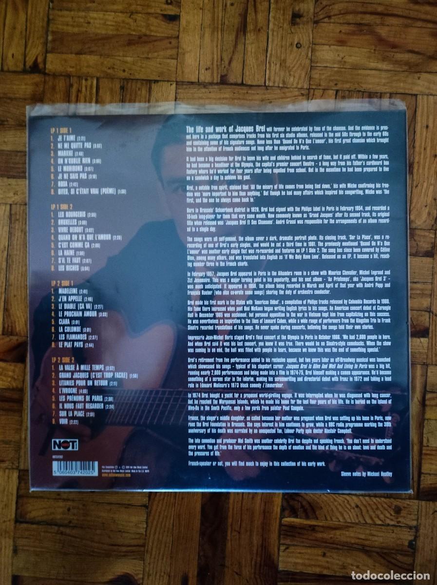 Discos de vinilo: Jacques Brel &ndash; Ne Me Quitte Pas 2 x Vinyle, LP - Foto 2