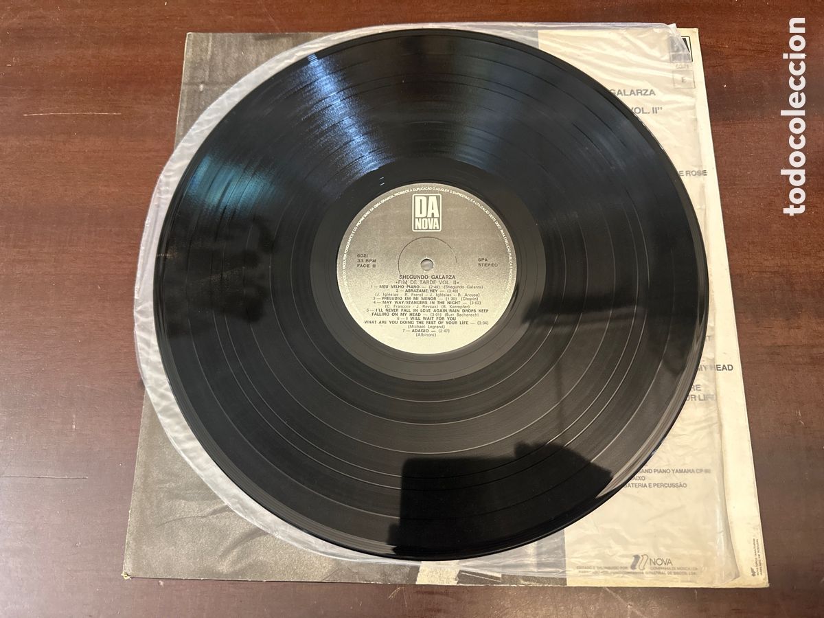 Discos de vinilo: SHEGUNDO GALARZA. FIM DE TARDE VOL. III - Foto 6