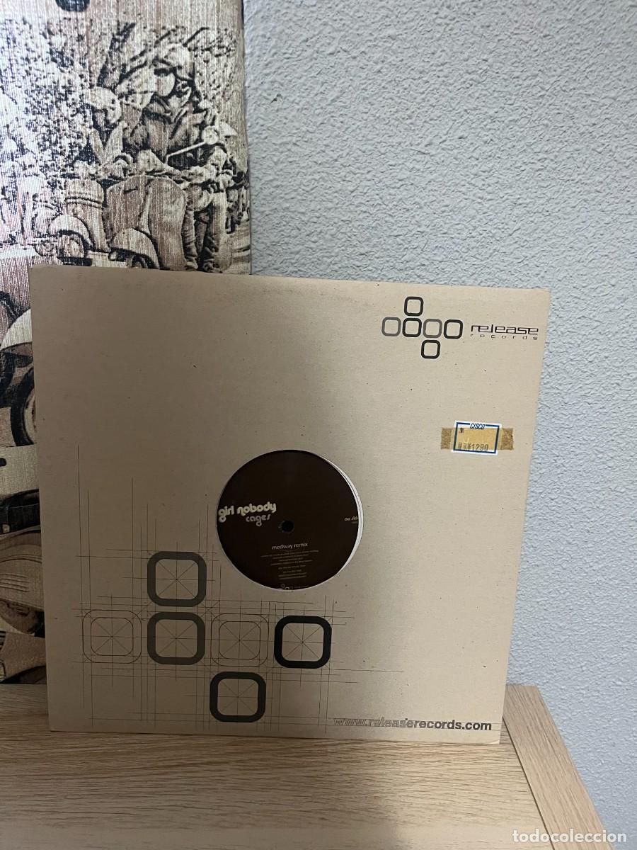 Discos de vinilo: Girl Nobody &lrm;&ndash; Cages - Foto 1