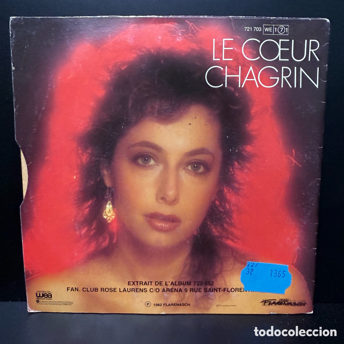 Discos de vinilo: Rose Laurens - Africa (7&rdquo;, Single) - Foto 2