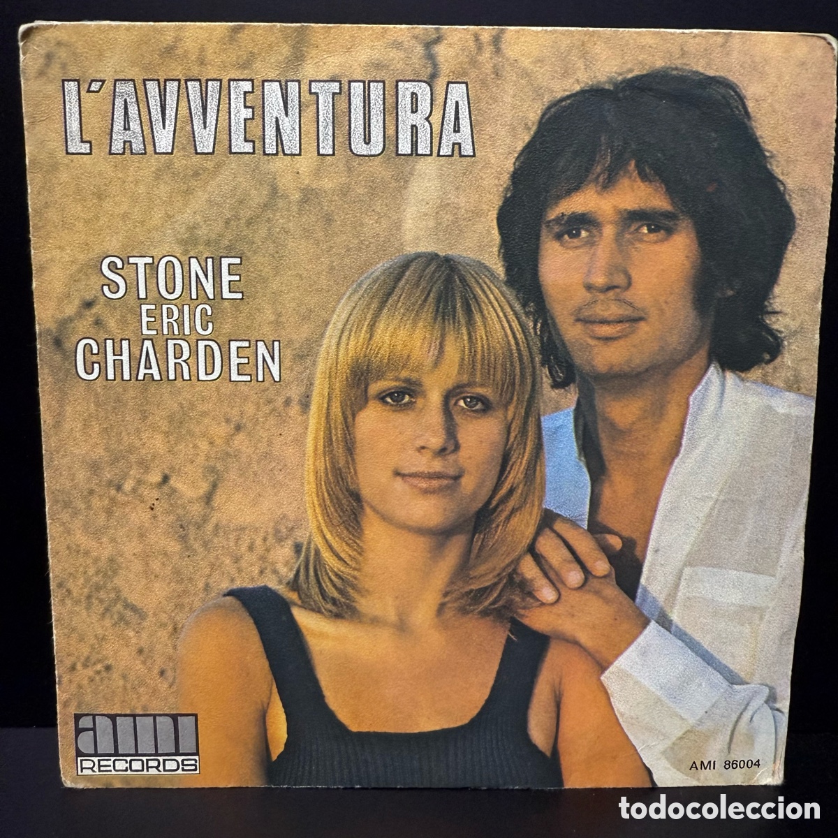 Discos de vinilo: Stone et Eric Charden - LAvventura (7&rdquo;, Single) - Foto 1