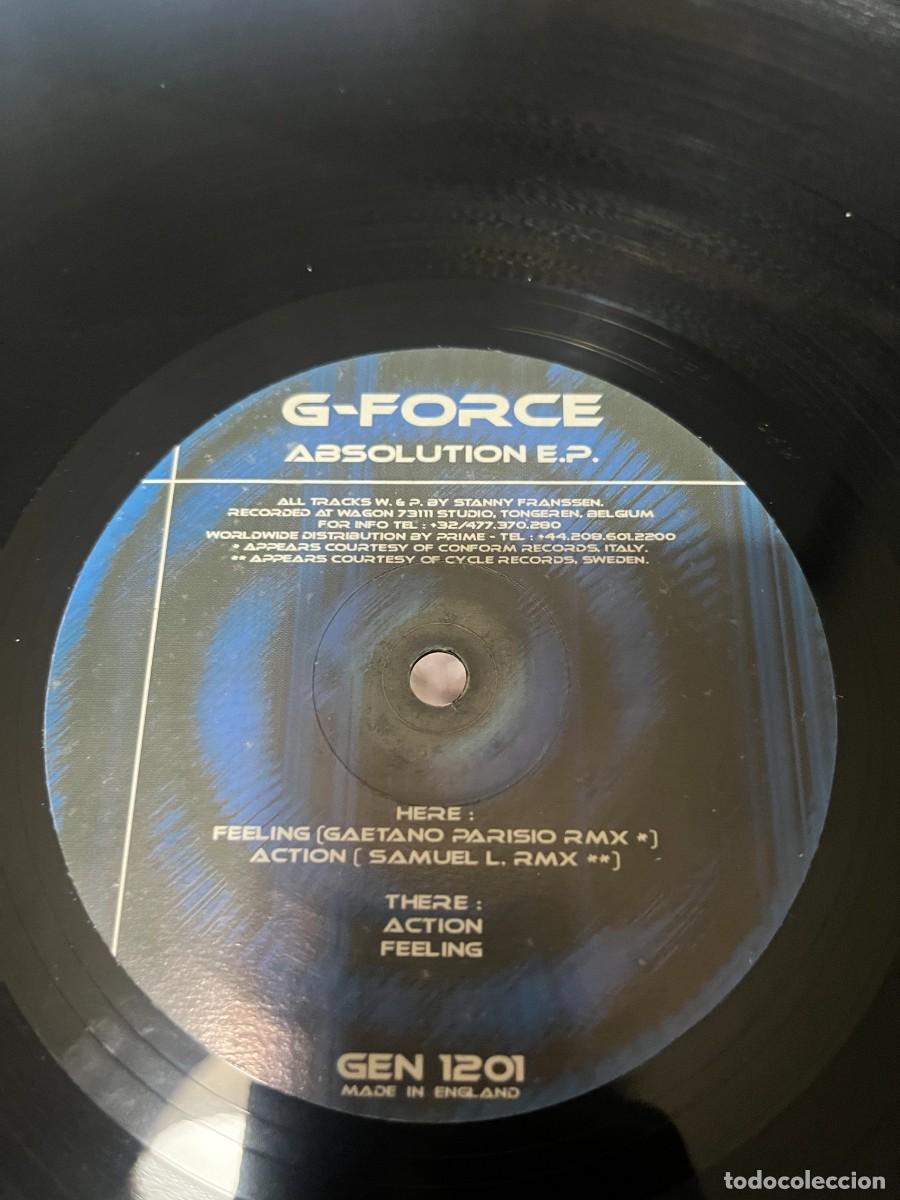 Discos de vinilo: G-Force Absolution E.P. - Foto 3