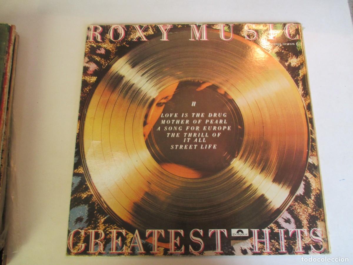 Discos de vinilo: ROXY MUSIC Greatest Hits Z232 - Foto 2