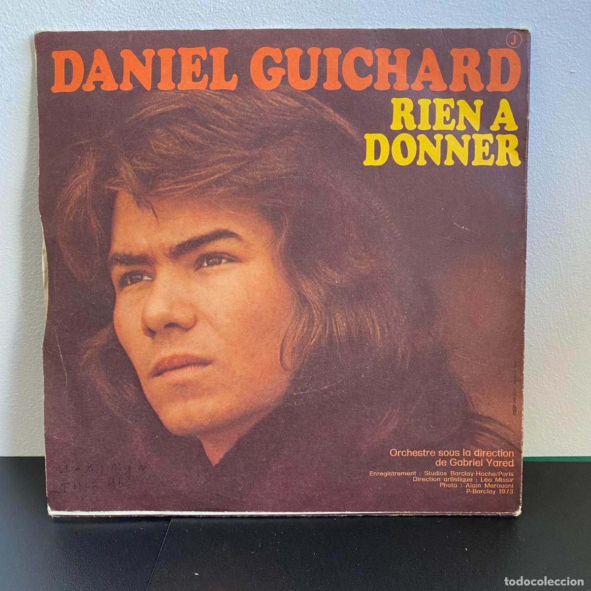 Discos de vinilo: Daniel Guichard - Pourquoi (Single) - Foto 2