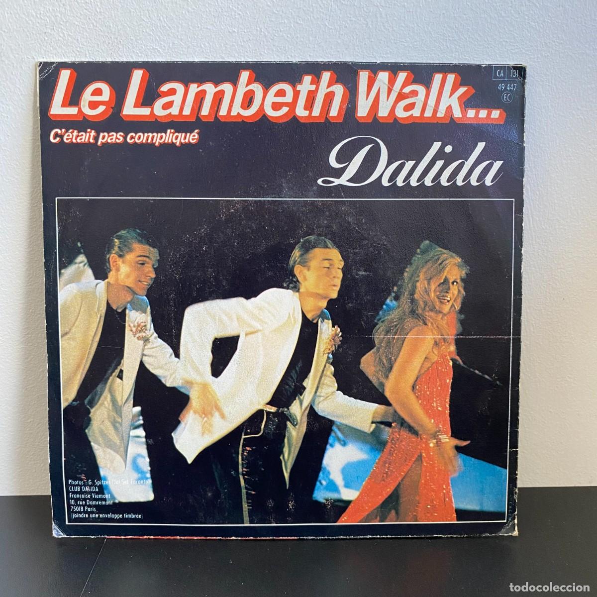Discos de vinilo: Dalida - Le Lambeth Walk... C&eacute;tait Pas Compliqu&eacute; (Single) - Foto 2