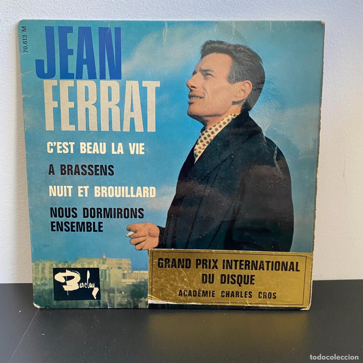 Discos de vinilo: Jean Ferrat - Cest Beau La Vie (Single) - Foto 1