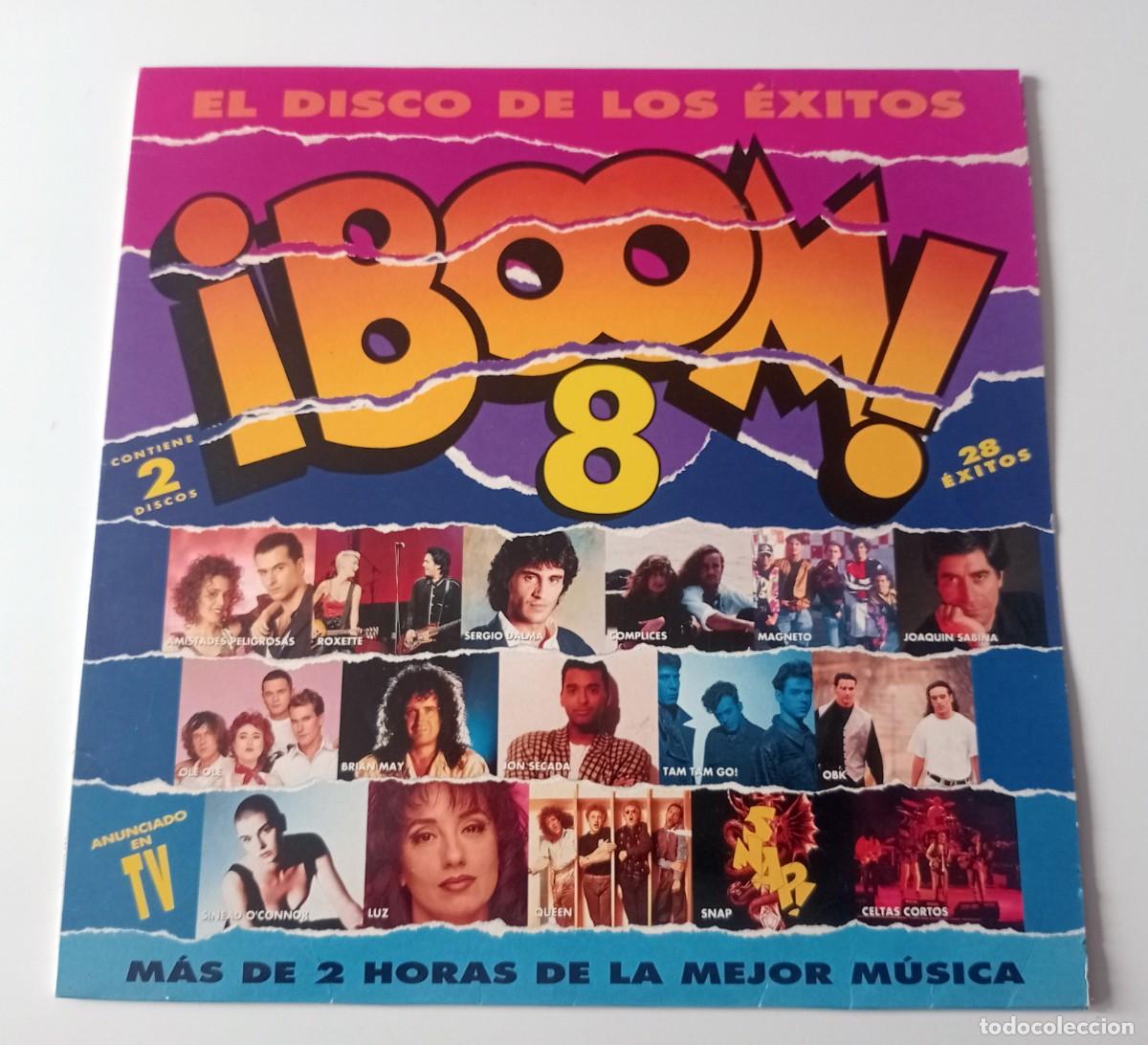 Discos de vinilo: LP VARIOS - &iexcl;BOOM! 8 (EL DISCO DE LOS &Eacute;XITOS) - Foto 2