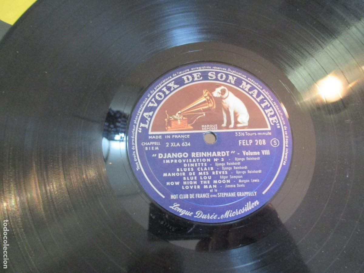 Discos de vinilo: DJANGO REINHARDT Django Z236 - Foto 4