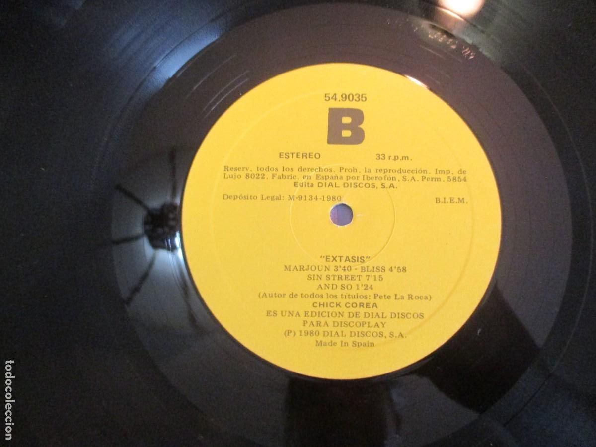 Discos de vinilo: CHICK COREA Extasis Z241 - Foto 5