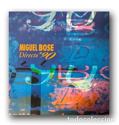 Discos de vinilo: Miguel Bos&eacute; &ndash; Directo 90 DOBLE LP - Foto 1