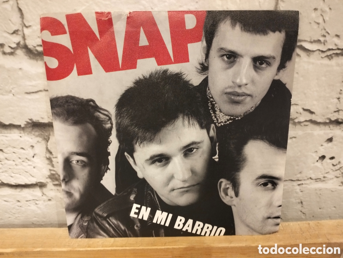 Discos de vinilo: Snap - en mi barrio. Single vinilo buen estado - Foto 1