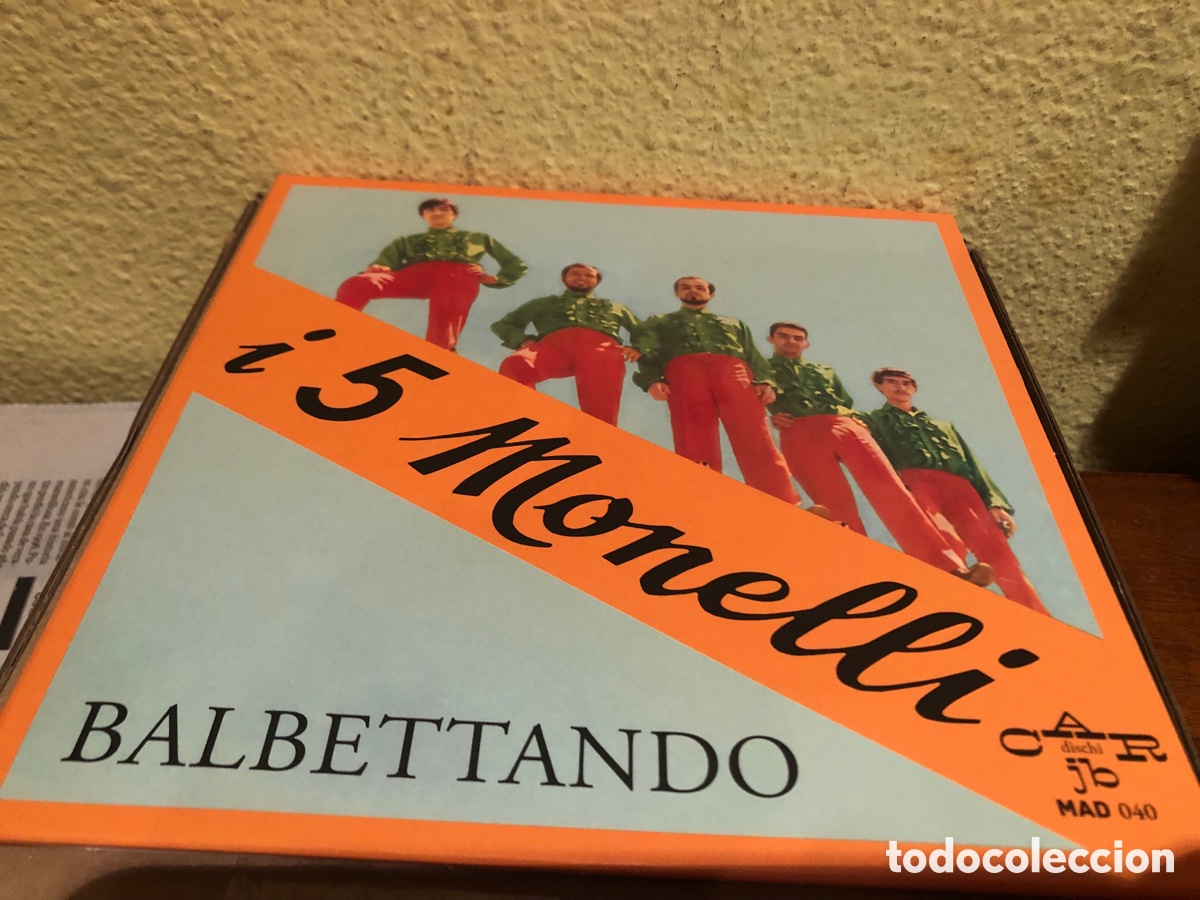 Discos de vinilo: I 5 Monelli. Balbettando. Madmua - Foto 1