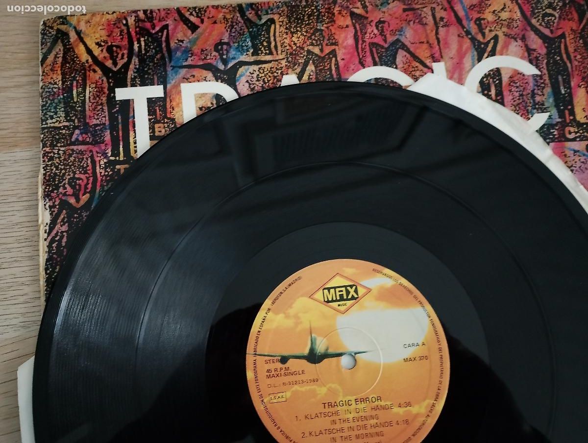 Discos de vinilo: Tragic Error &ndash; Klatsche In Die H&auml;nde 1989 - Foto 4