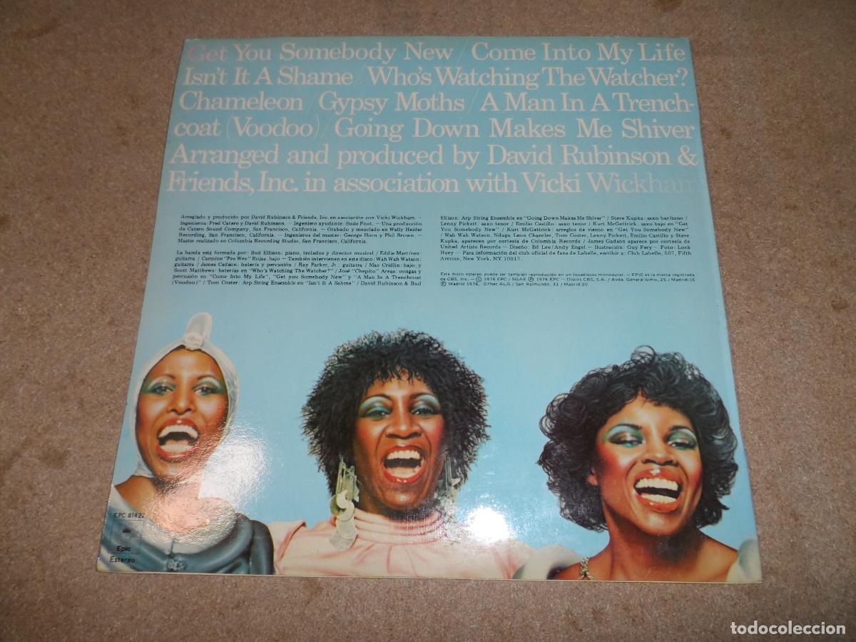 Discos de vinilo: Labelle - Chameleon (SPAIN 1976) - Foto 2