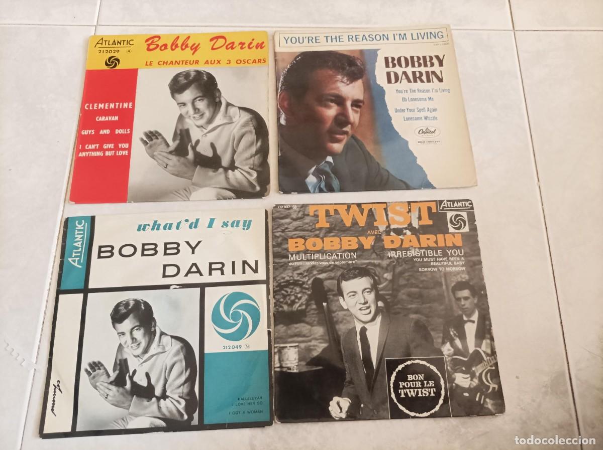 Discos de vinilo: Bobby Darin lote eps Francia - Foto 1