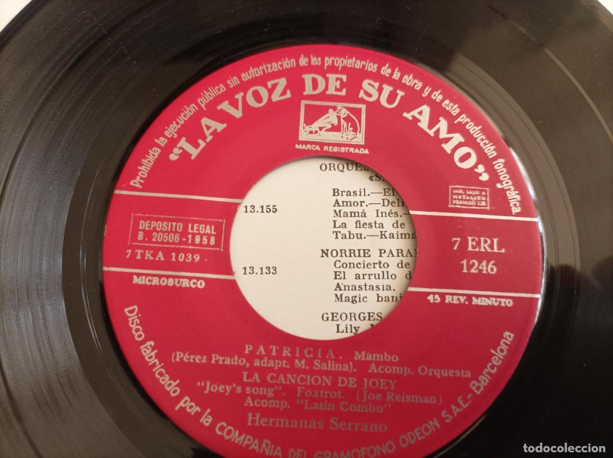Discos de vinilo: Hermanas Serrano ep 1958 - Foto 3