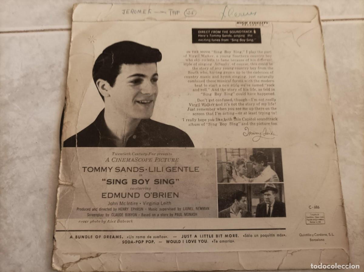 Discos de vinilo: Tommy Sands ep vol.2 - Foto 3