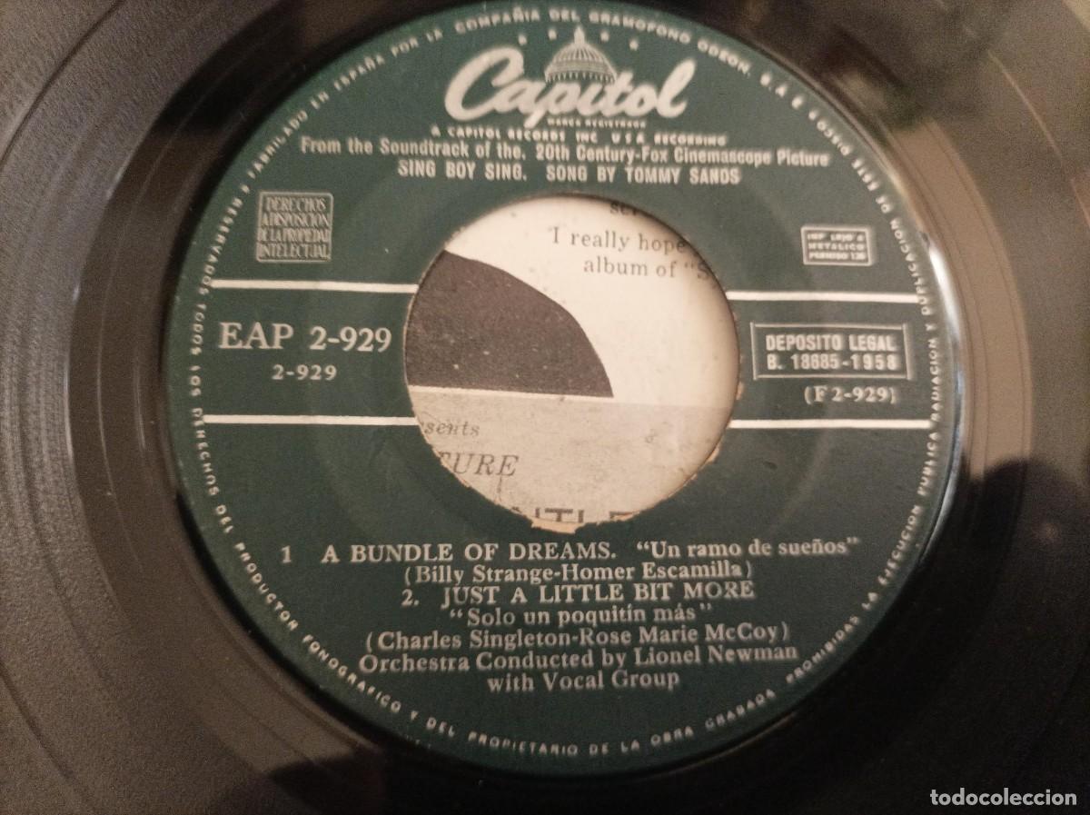 Discos de vinilo: Tommy Sands ep vol.2 - Foto 4