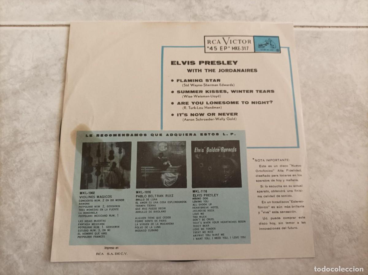 Discos de vinilo: Elvis Presley ep Mexico - Foto 2