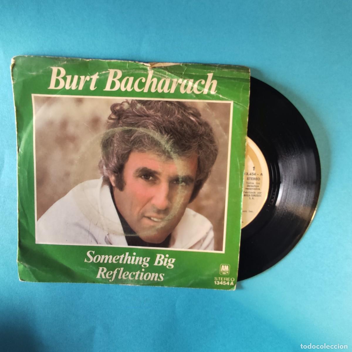 Discos de vinilo: Burt Bacharach &ndash; Something Big ** SINGLE ** JUANI - Foto 1