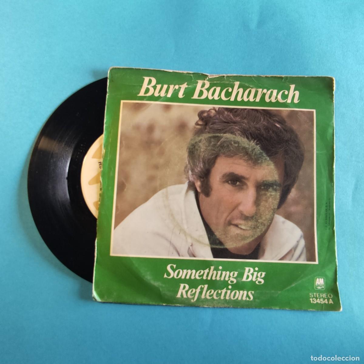Discos de vinilo: Burt Bacharach &ndash; Something Big ** SINGLE ** JUANI - Foto 2