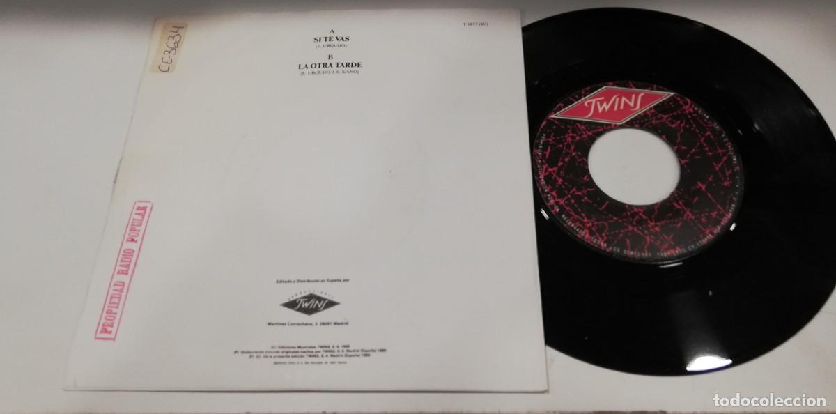 Discos de vinilo: SCO64-Los Secretos - Si Te Vas (7&rdquo;, Single) - Foto 2