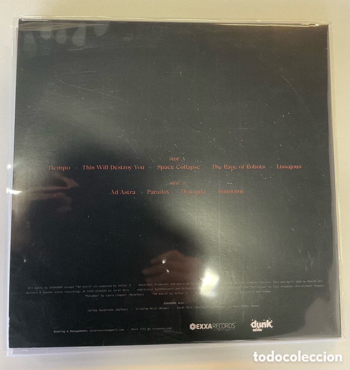 Discos de vinilo: EXXASENS. Infinitum. - Foto 2