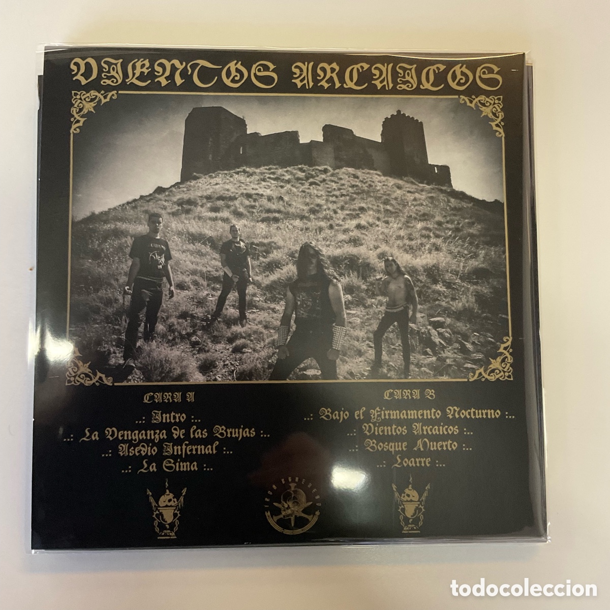 Discos de vinilo: CALIX. Vientos Arcaicos. - Foto 2