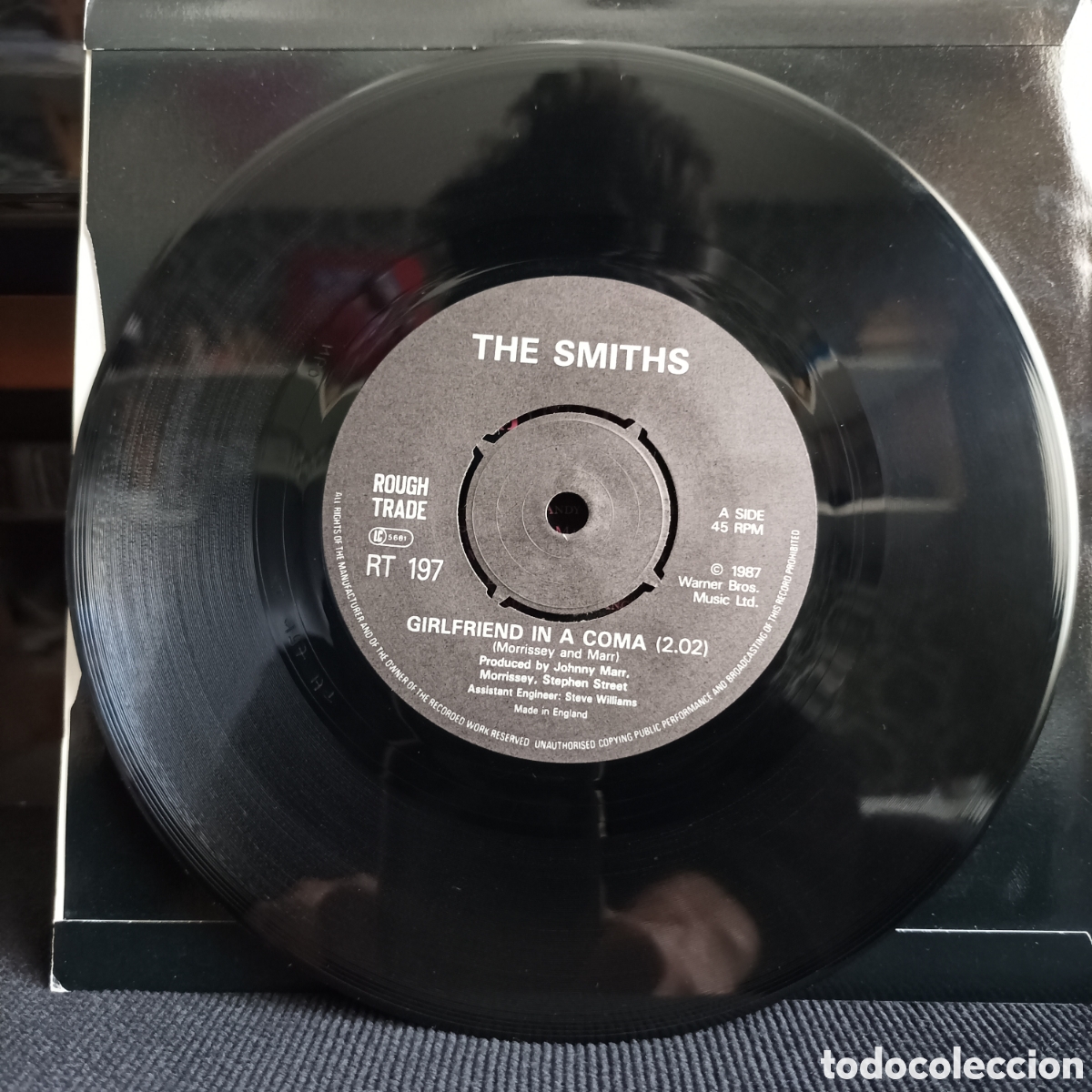 Discos de vinilo: The Smiths - Girlfriend In A Coma 1987 UK - Foto 3