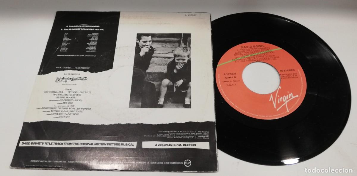 Discos de vinilo: SCO64-David Bowie - Absolute Beginners (7&rdquo;, Single) - Foto 2